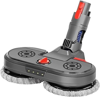 HYGIEIA Electric Mop Head Attachment for Dyson V7 V8 V10 V11 V15 (SV22) Cor