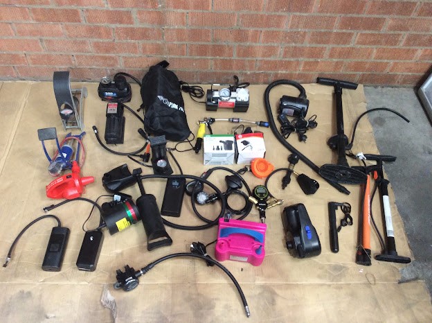 Mix Brand and Model Air Pump/Foot Floor Pump/Pressure Gauge/Air Inflation T