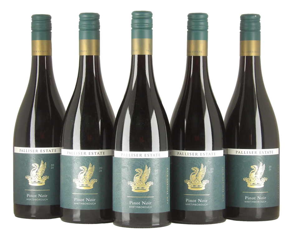 Palliser Estate Pinot Noir (5x 750mL) Martinborough