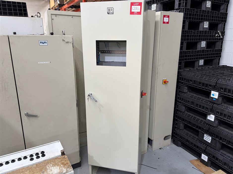 Electrical Control Cabinet with Back Board