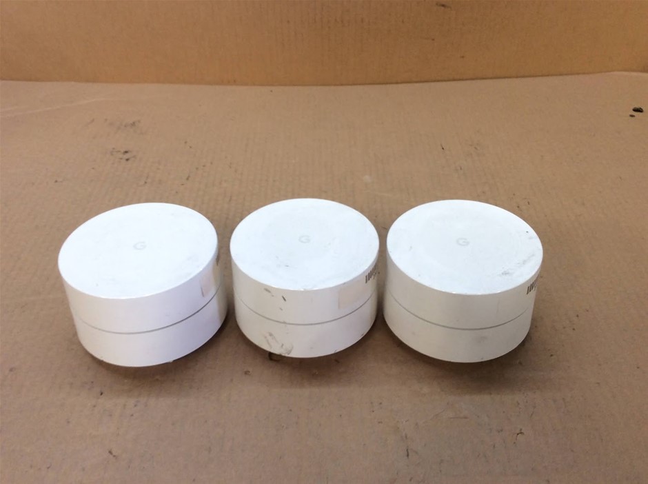 Google Nest Wi-Fi Router AC-1304 (Lot of 3)