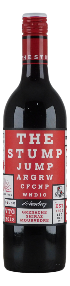 d'Arenberg Stump Jump GSM 2018 (4x 750mL), McLaren Vale.