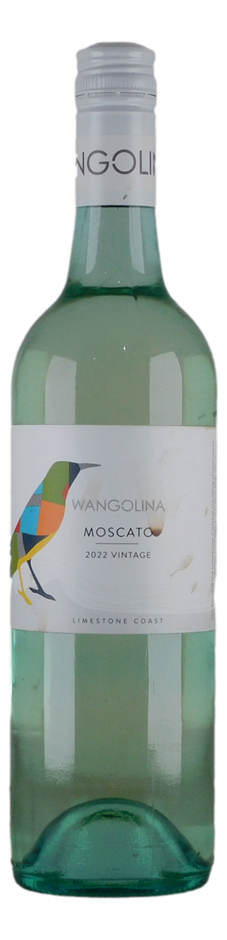 Wangolina Moscato 2022 (6x 750mL), Limestone Coast, SA.