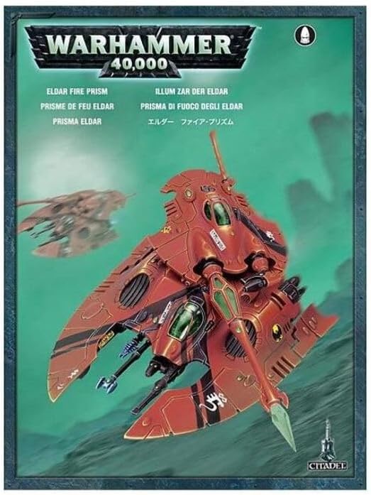 2 X GAMES WORKSHOP Warhammer 40k Eldar Fire Prism/Night Spinner Model Kit