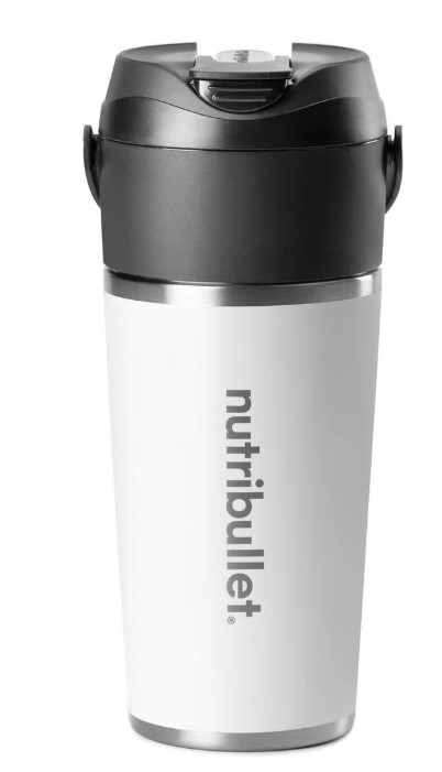 NutriBullet Flip, White, USB-C Rechargeable Portable Blender, Blender, with