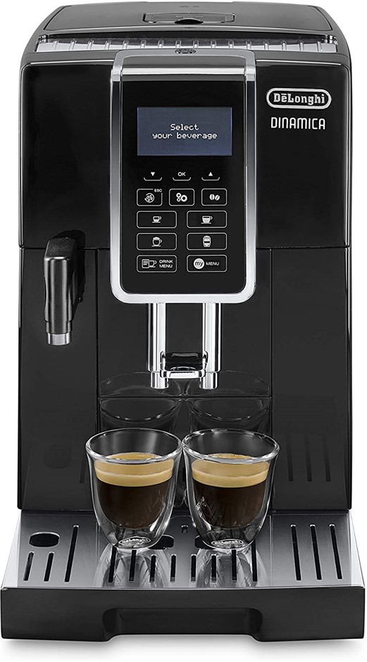 DE'LONGHI Dinamica Fully Automatic Coffee Machine with One Touch Technology