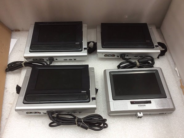 Tevion&Vision Mixed Brand and Model Monitor (Lot of 4)
