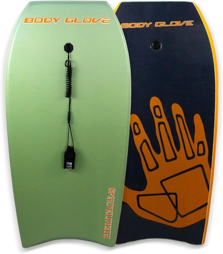 2 X BODY GLOVE Heritage 48" Bodyboard, IXPE Top Deck, Lightweight EPS Core,