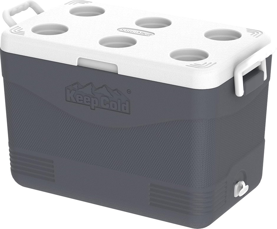 DURAMAX  Picnic Icebox 46L, High Performance Cool Box with PU Insulation
