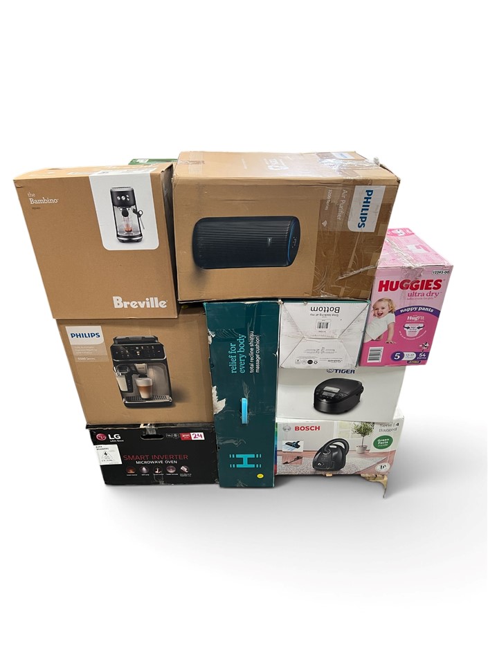 45 x Returned Assorted Kitchen and Home Appliances, comprising:
<li> Total
