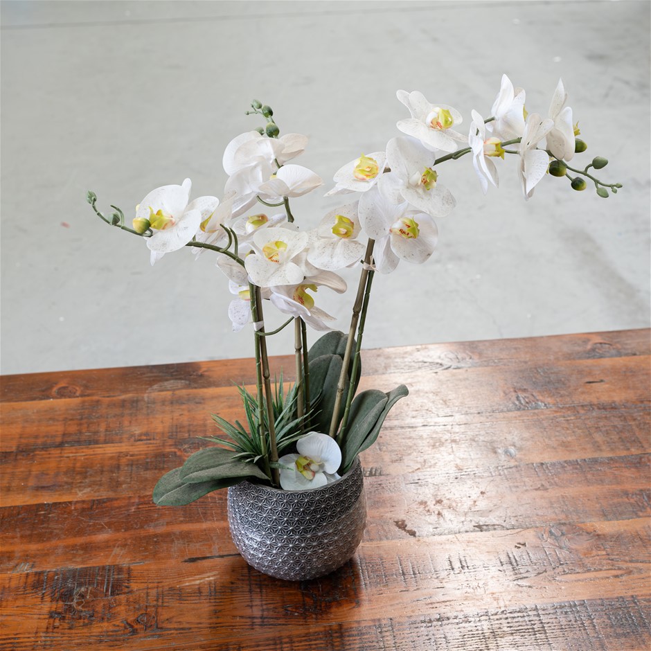 Artificial Orchard Flower in Pot.