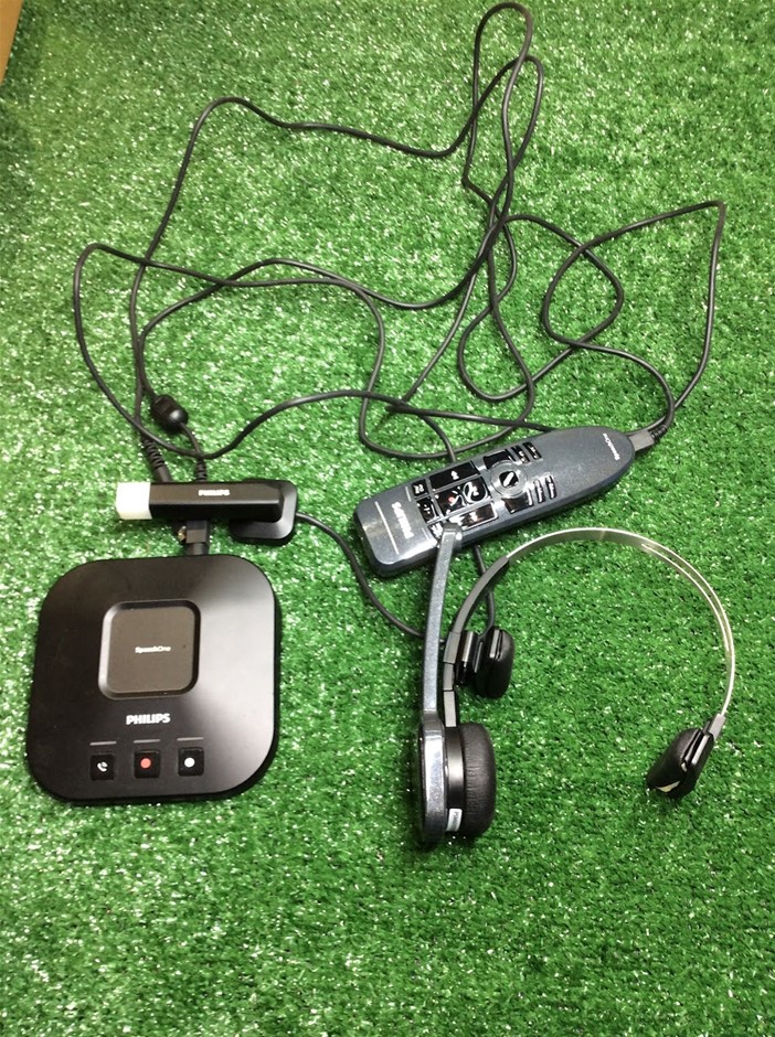 Philips SpeechOne Wireless Dictation Headset