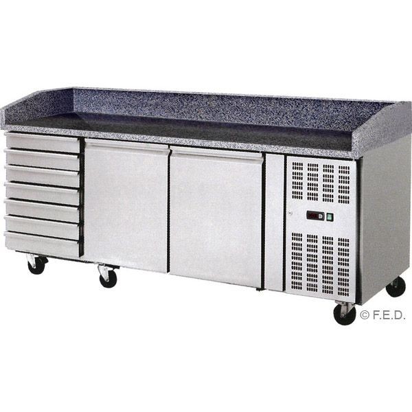 <p>Saladette with Drawers on Castors</p>