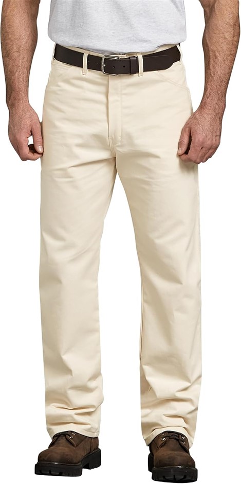 DICKIES Men's Relaxed-fit Painter's Utility Pant, 44W x 32L, Natural, 1953N