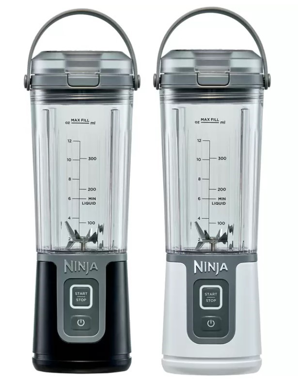 NINJA BLAST Portable Blender 2 Pack BC105CO. NB: 1 x minor use & 1 x USC-C