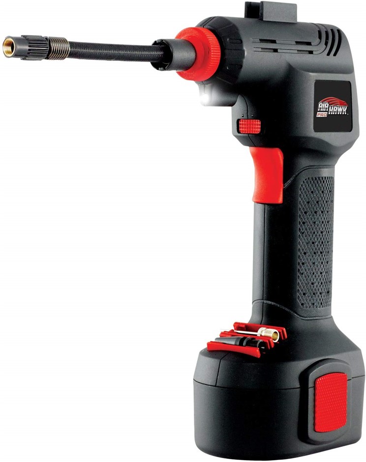 AIR HAWK Pro Cordless Tyre Inflator NB: Used, not in original packaging, ti