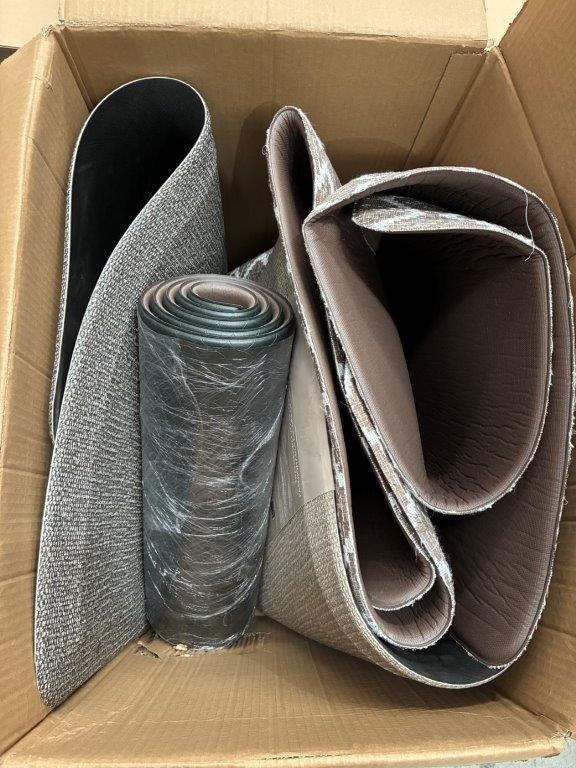 4 x Assorted Anti Fatigue Mats, 61cm x 137cm, Assorted Colours & Designs. N