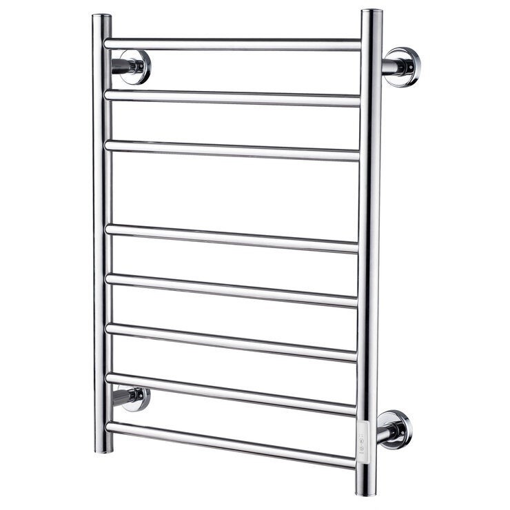 PRESENZA Heated Towel Rack. NB: Damaged packaging, some parts may be missin