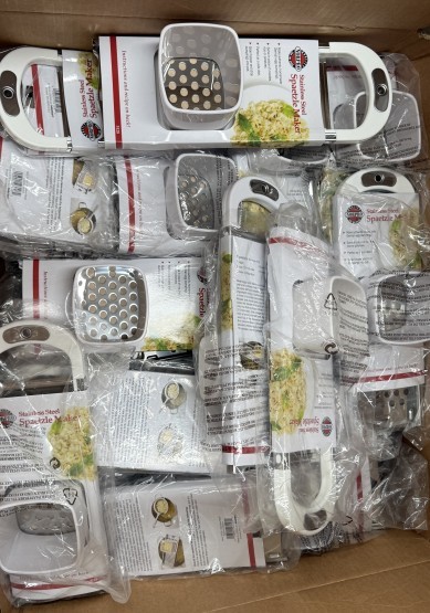 40 X Brand New Stainless Steel Spaetzle Maker.