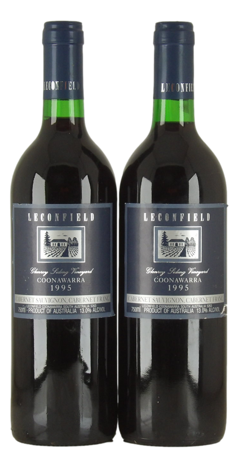 Leconfield Glenroy Siding Vineyard Cab Sau Cab Franc 1995 (2x 750mL), SA