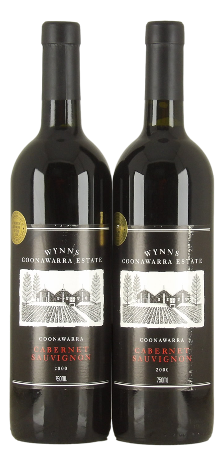 Wynns Black Label Cabernet Sauvignon 2000 (2x 750mL) Coonawarra