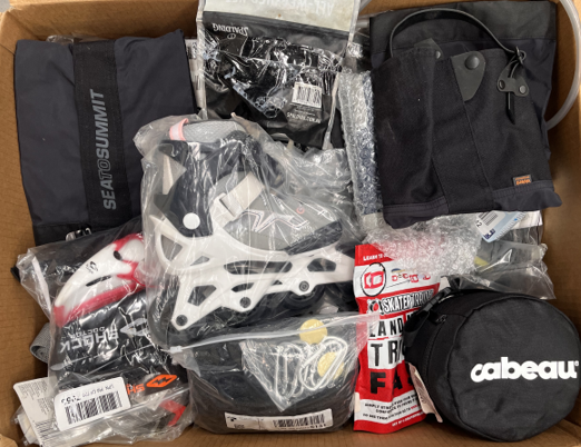Assorted Sports Products/Accessories Including CABEAU, SPALDING, EVERLAST &