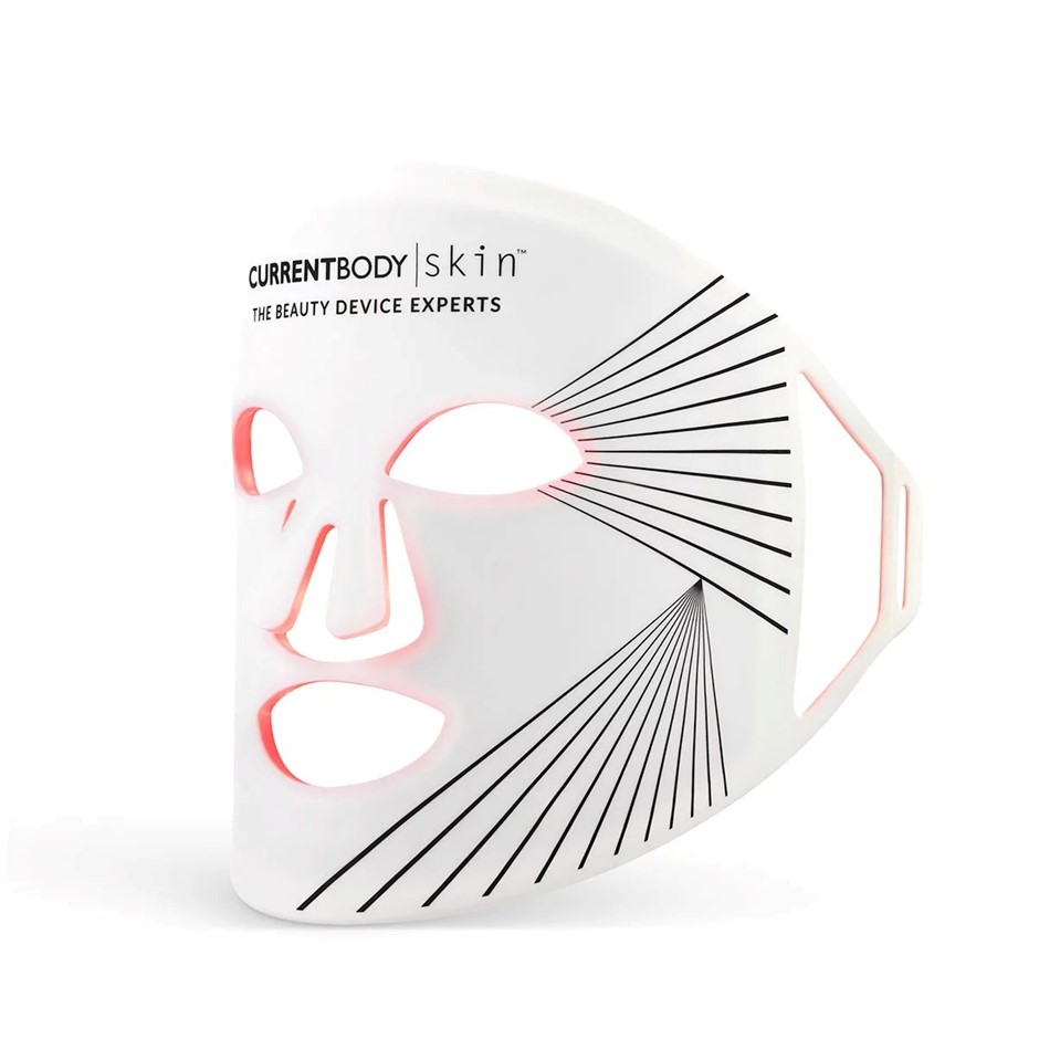 CURRENTBODY Skin LED Red Light Therapy Face Mask S1. RRP $585. NB: Minor us
