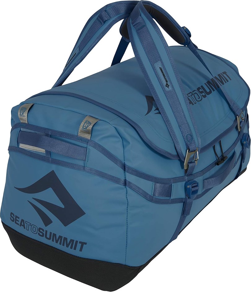 SEA TO SUMMIT Duffle Bag, 65L Capacity, 66L x 33W x 33H cm, Dark Blue.