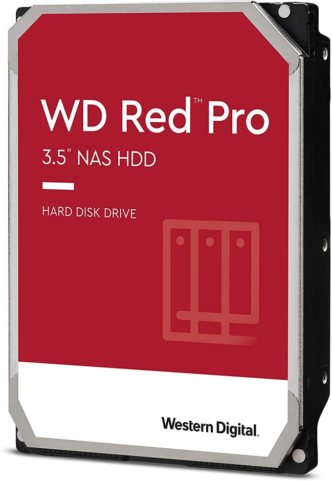 WESTERN DIGITAL Red Pro 8TB 3.5" NAS Hard Disk Drive. RRP: $836.47. NB: Min
