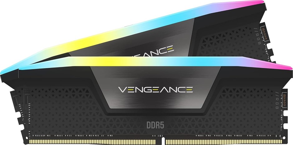 CORSAIR Vengeance RGB DDR5 32GB (2x16GB) DDR5 6000mHz - Black. RRP: $699.99