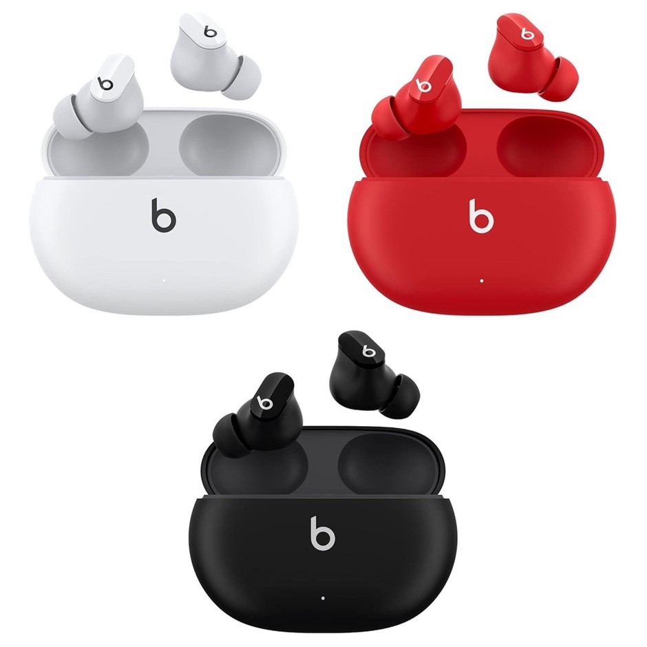 3 x BEATS Studio Buds Wireless Earbuds. NB: Varying Conditions & Faults.