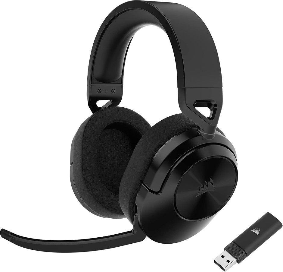 CORSAIR HS55 Wireless Gaming Headset - Carbon. NB: No Dongle, Only Bluetoot