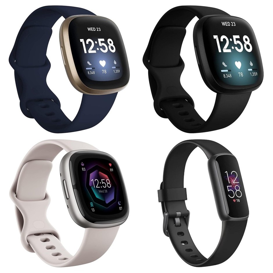 4 x FITBIT Smartwatch. Total RRP $1200. 2 x FITBIT Versa 3 Advanced Fitness
