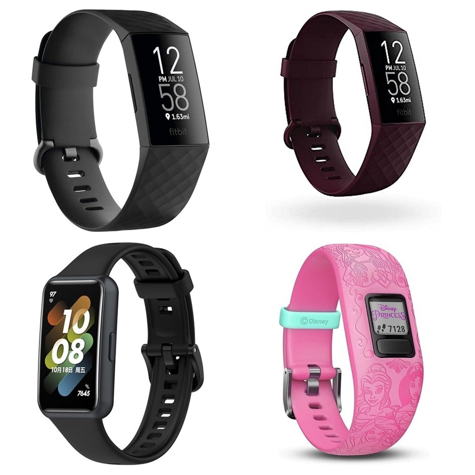 5 x Smartwatches. 3 x FITBIT Charge 4 Advanced Fitness Tracker. 1 x HUAWEI