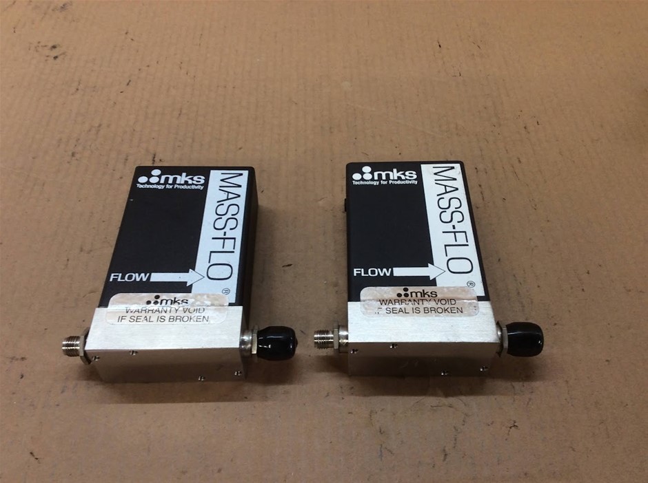 MKS MFC Mass Flow Controller MASS-FLO (Lot of 2)