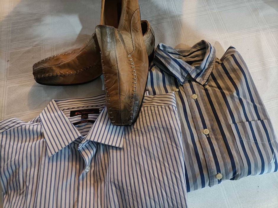 Quality Men's shoes and Long sleeves minor use . Others