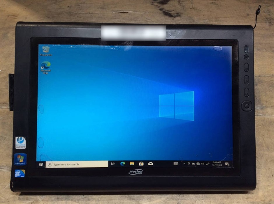 Motion i7 CPU U 680 4GBRAM 128GB Tablet PC