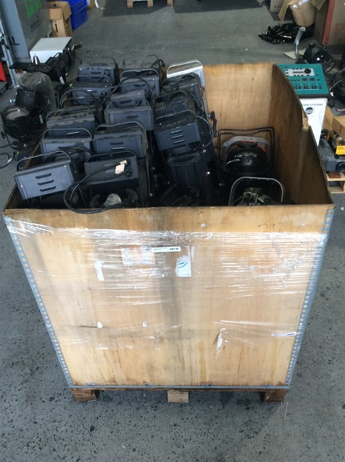 Mix Brand LED Stage Lights + Theatre Spotlights Lot