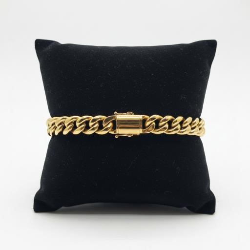 Jewelz Merchants 14mm Cuban Link Bracelet-Quality Guarantee-22cm-14mm