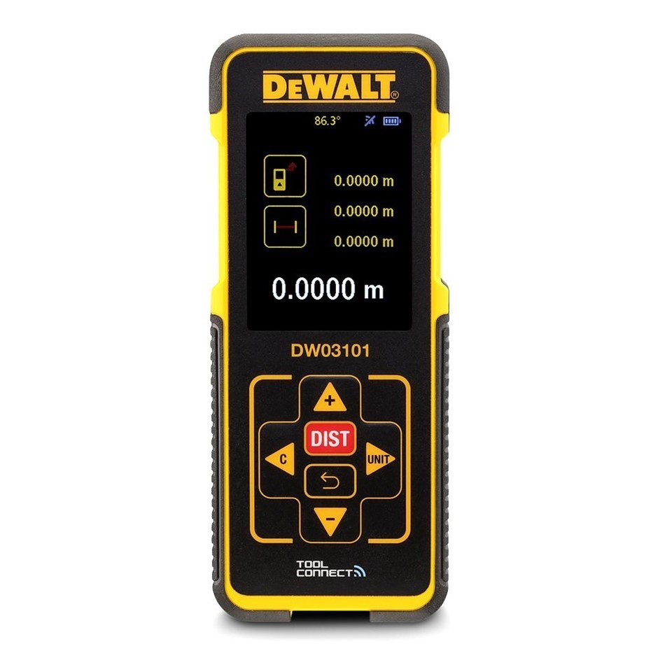DeWALT 100M Tool Connect Laser Distance Measurer.