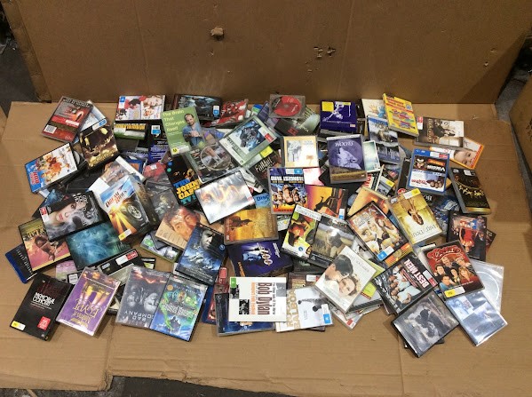 Mixed Assorted DVD / VCD / CD Movies