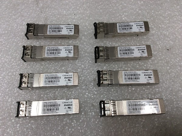 Oracle Avago AFBR-703SDDZ-SN1 SFP+ Transceiver Module (Lot of 8)