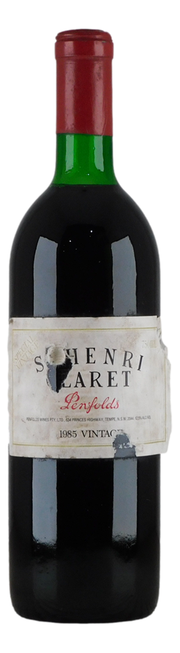 Penfolds St Henri Claret 1985 (1x 750mL), SA.