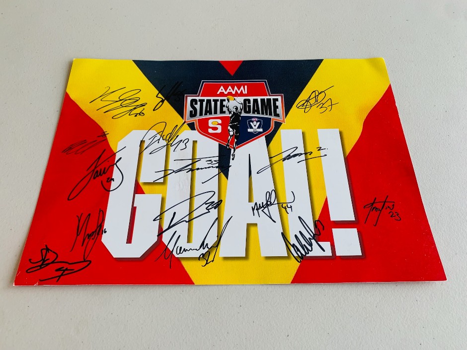 Fremantle Dockers signed memorabilia