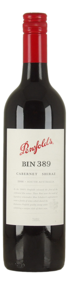 Penfolds Bin 389 Cabernet Shiraz 2006 (1x 750mL) SA.
