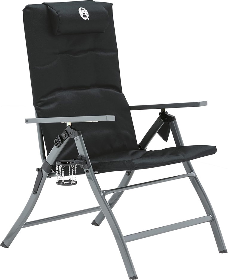 COLEMAN Chair Flat Fold 5 Position Aluminum