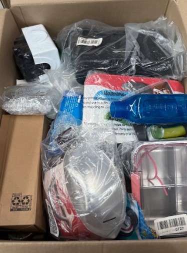 Assorted Box of Kitchenware/Homeware Items.  NB: Items may not be in origin