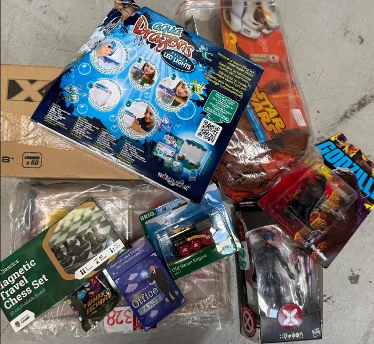 Assorted Box of Toys - NB: Items may not be in original packaging and may h
