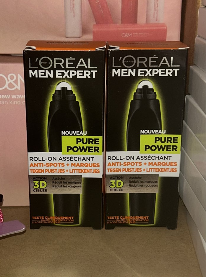 2x L'OREAL Men Expert Roll-On