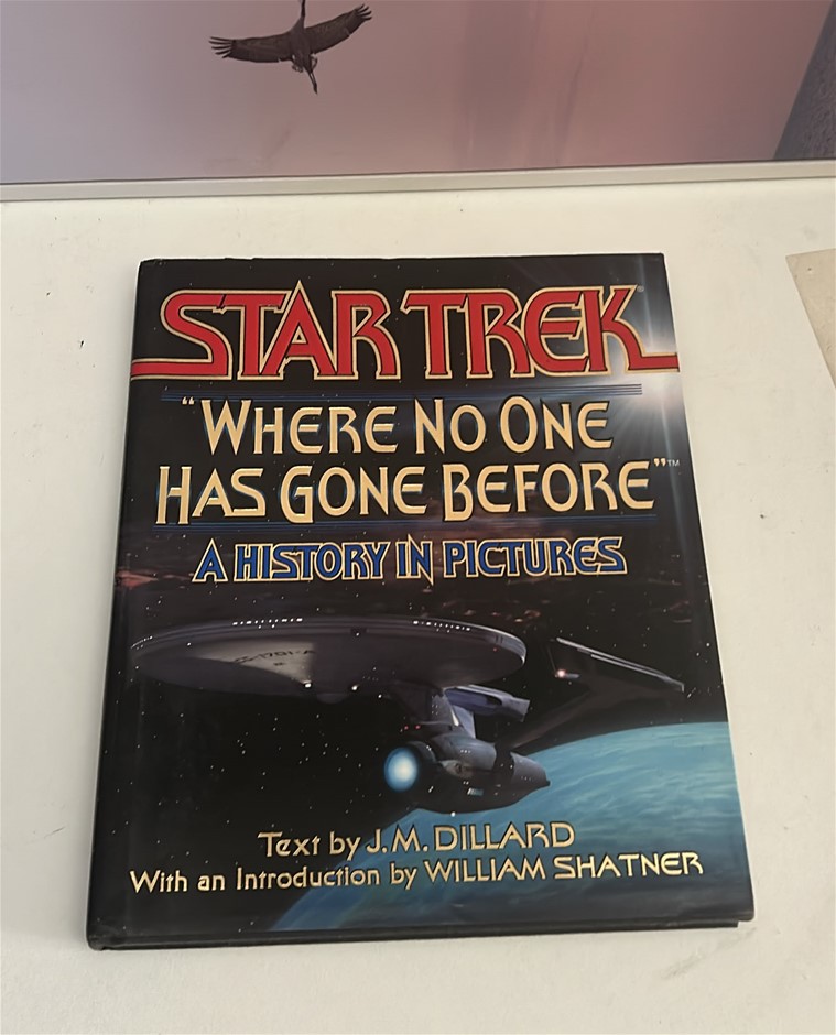 Startrek "Where No One Has Gone Before" Book